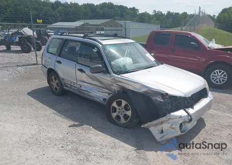 2004 Subaru Forester 2.5Xs from USA, damaged, VIN JF1SG65644H733864